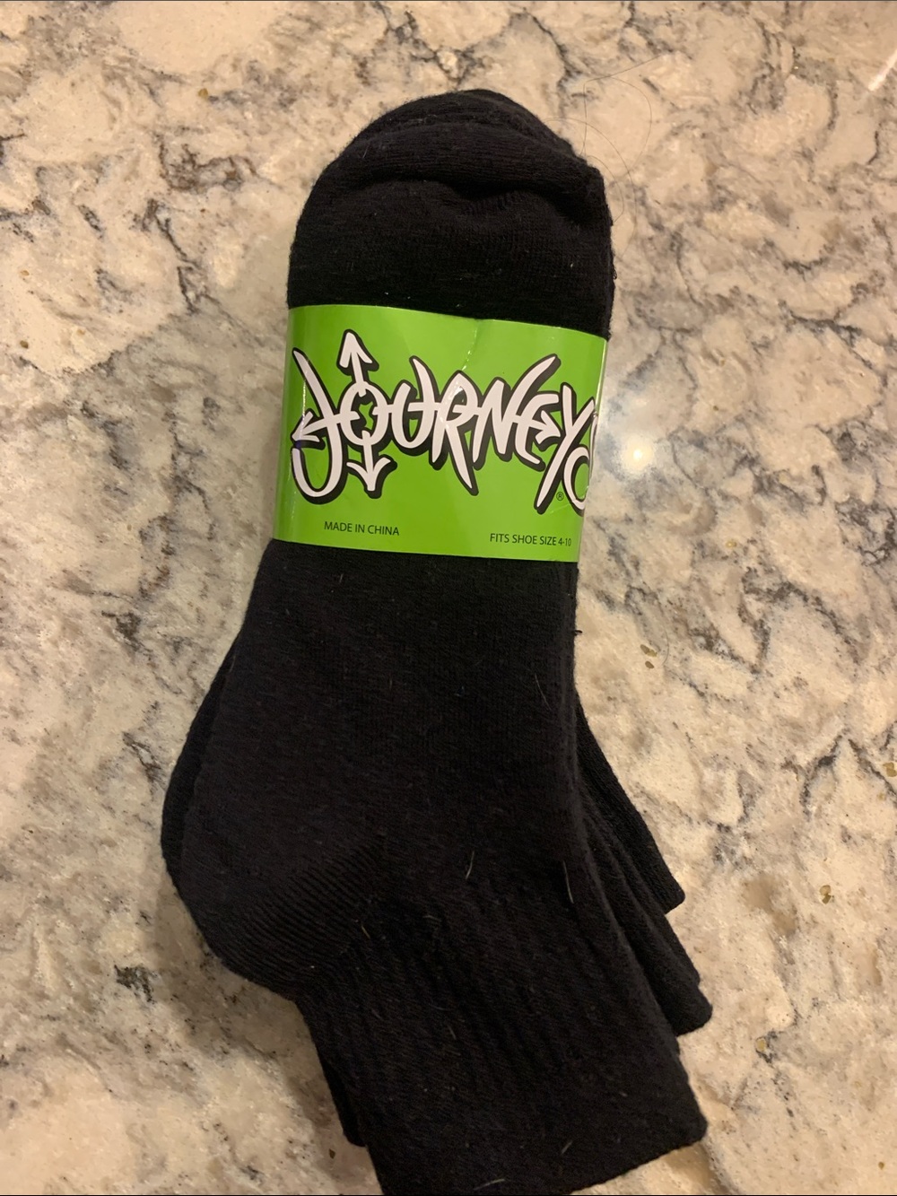 Men's Black Socks - Pack